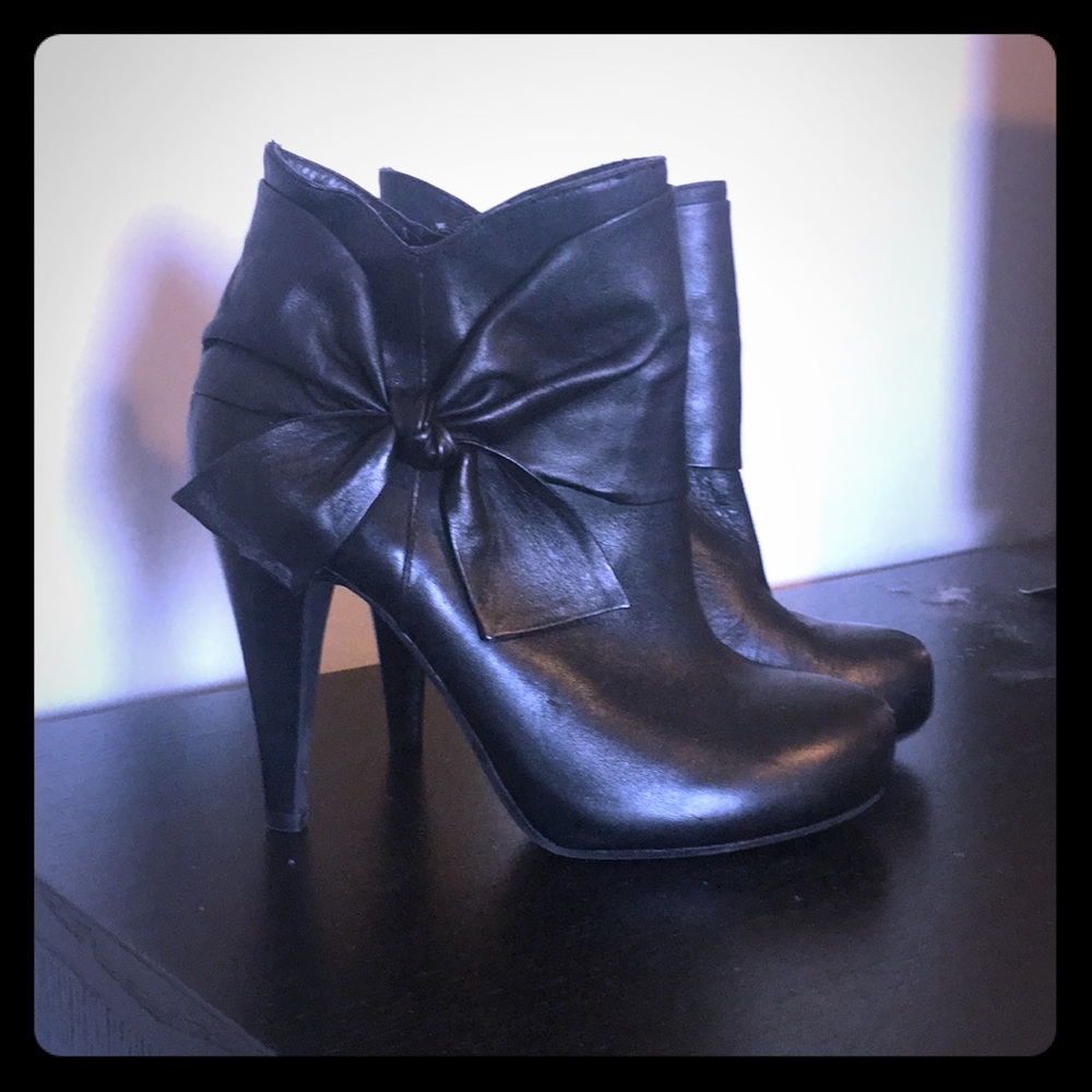 Black booties